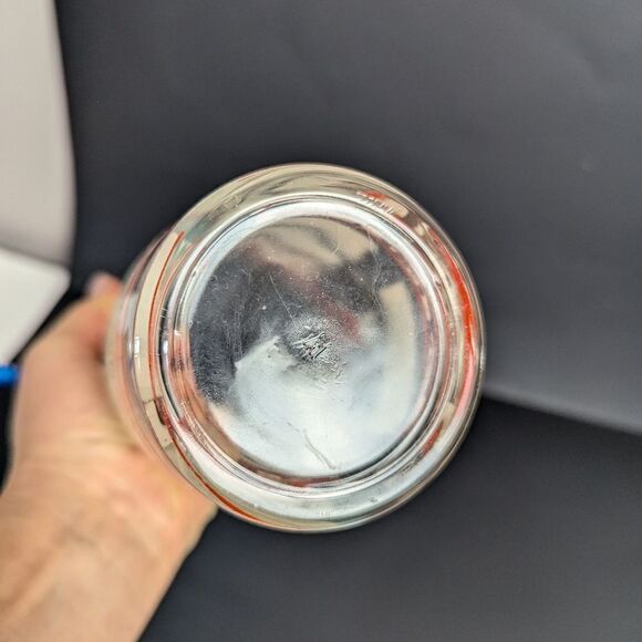 Vintage Cocktail Shaker Anchor hocking recipe cup 1950s no top - Picture 5 of 6